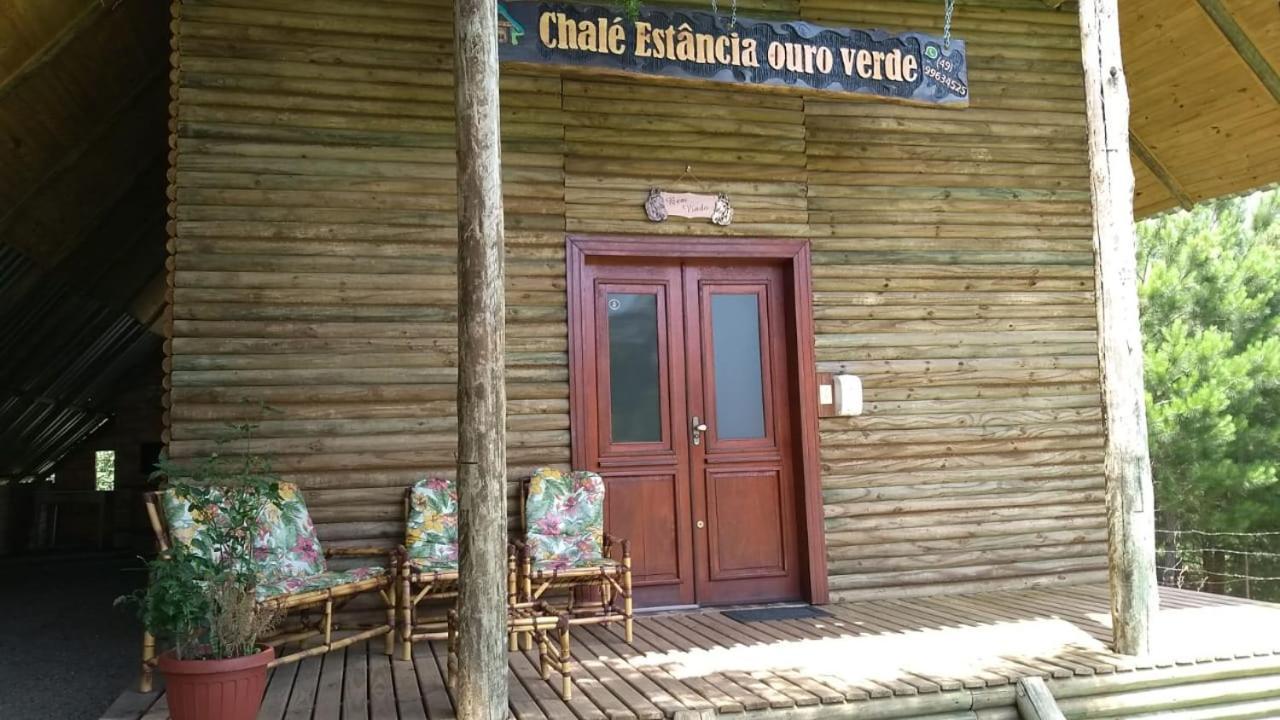 Chale Estancia Ouro Verde Lages Luaran gambar